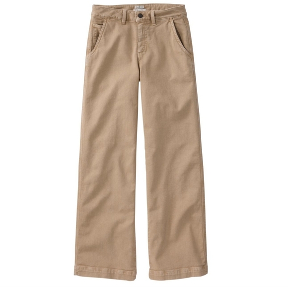 L.L. Bean Pants - 3367 LL Bean Women's 207 Vintage Jeans, High-Rise Wide-Leg Sz 14 NWT
